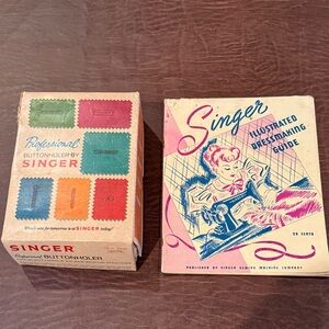 Singer Buttonholer and Dressmaking Guide